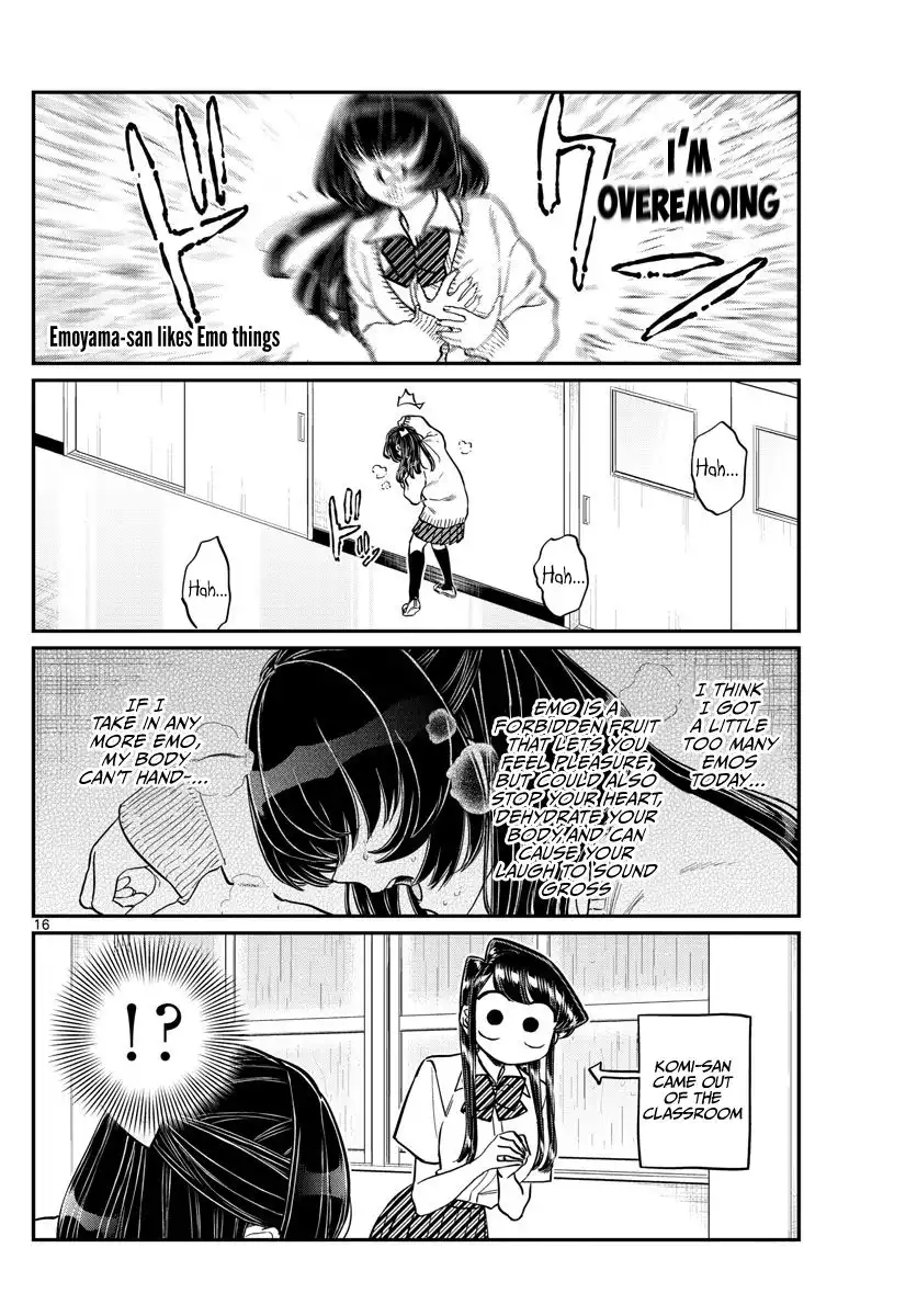 Komi-san wa Komyushou Desu Chapter 216 16